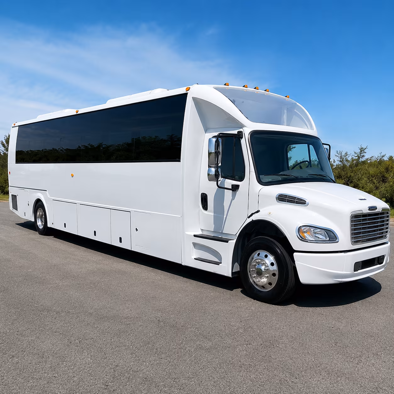 Lincoln Concert & Music Festival Transportation party bus exterior