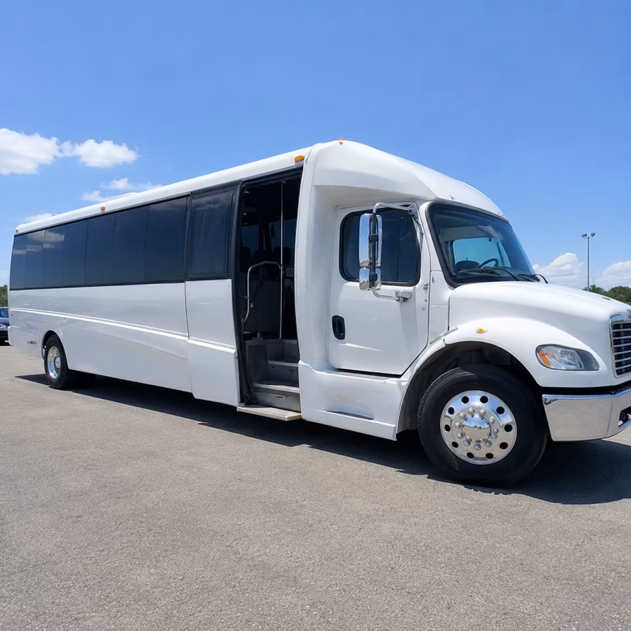 Lincoln Corporate Transportation party bus exterior
