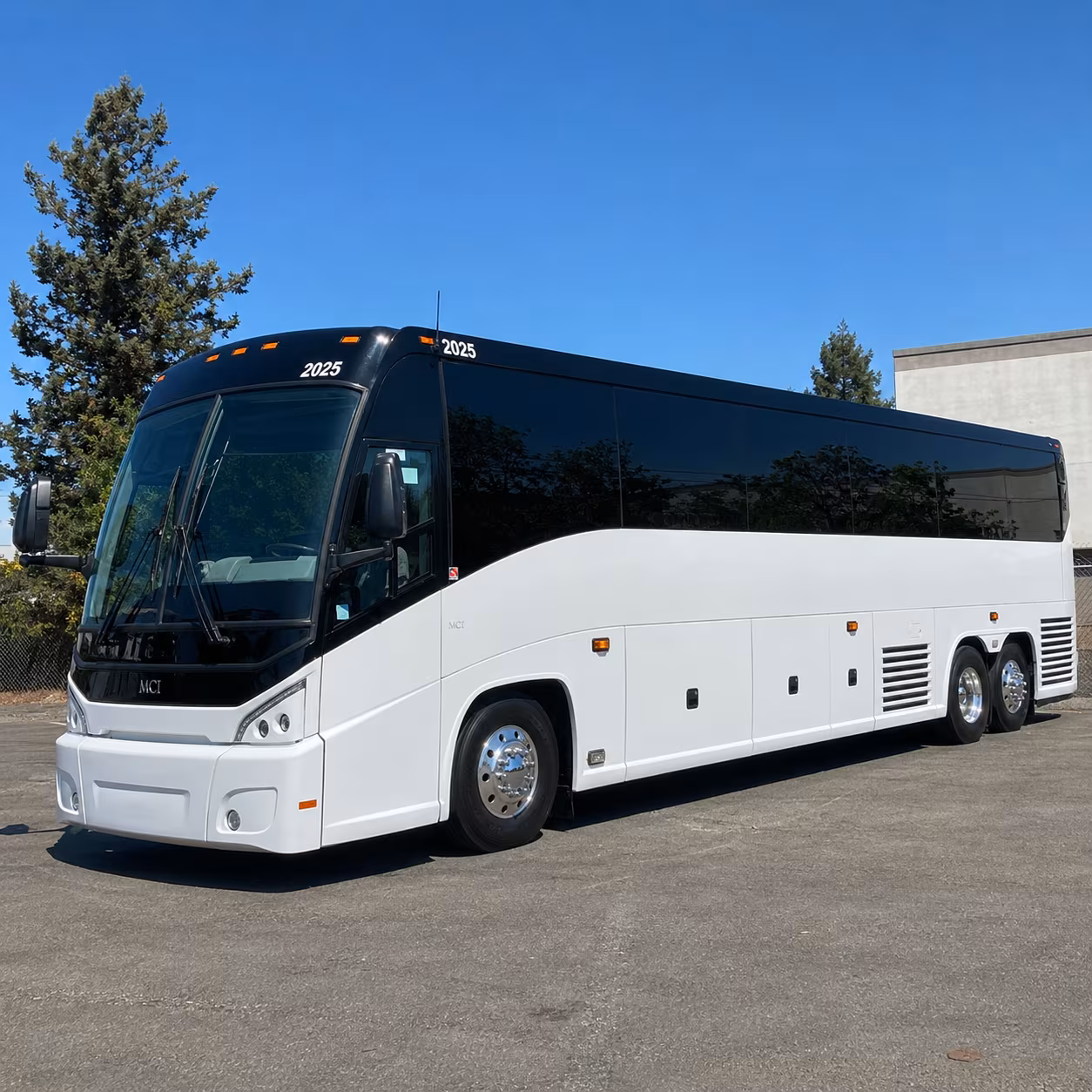 Lincoln Corporate Transportation party bus exterior
