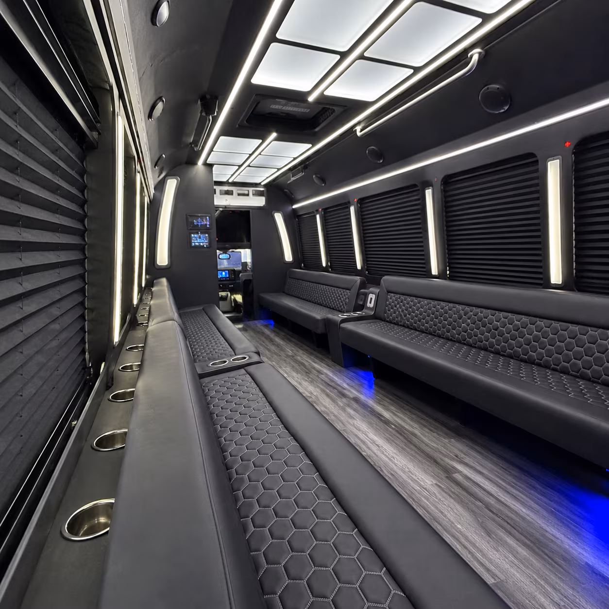 Lincoln Prom & Homecoming Transportation party bus exterior