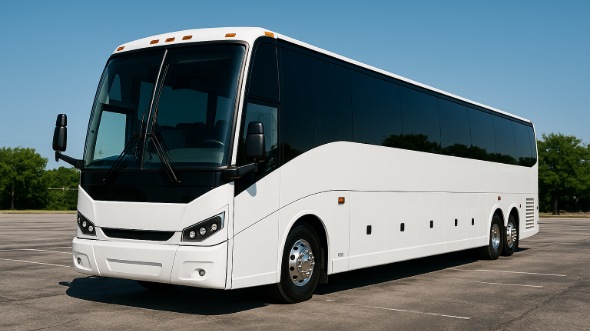 Exterior of Charter Bus Company Lincoln's 40 Passenger Charter Bus in Lincoln