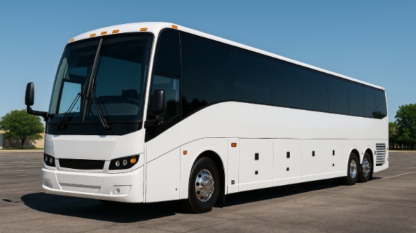 Exterior of Charter Bus Company Lincoln's ADA Charter Bus in Lincoln