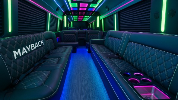 kansas city 20 passenger party bus