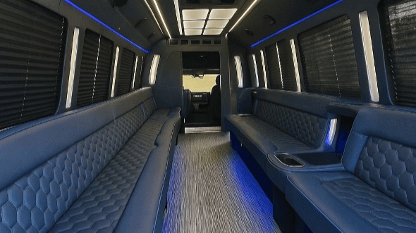 lincoln 20 passenger party bus rental