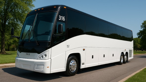 lincoln concert transportation charter bus rental