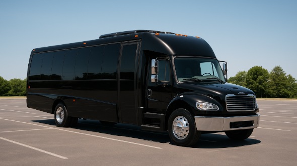 lincoln employee shuttle minibus rental